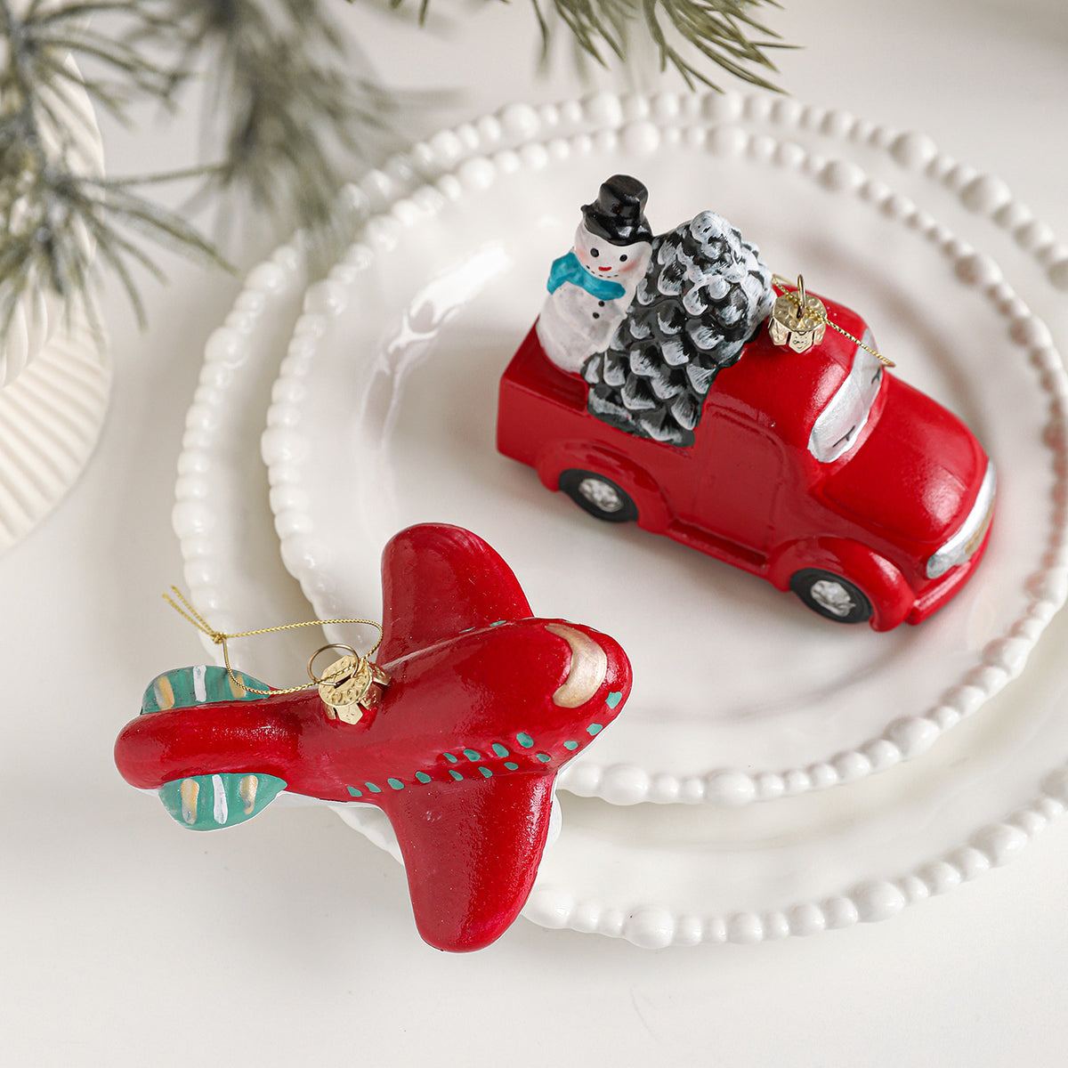 The Fluffy One Gingerbread Cookie Christmas Ornament Collection