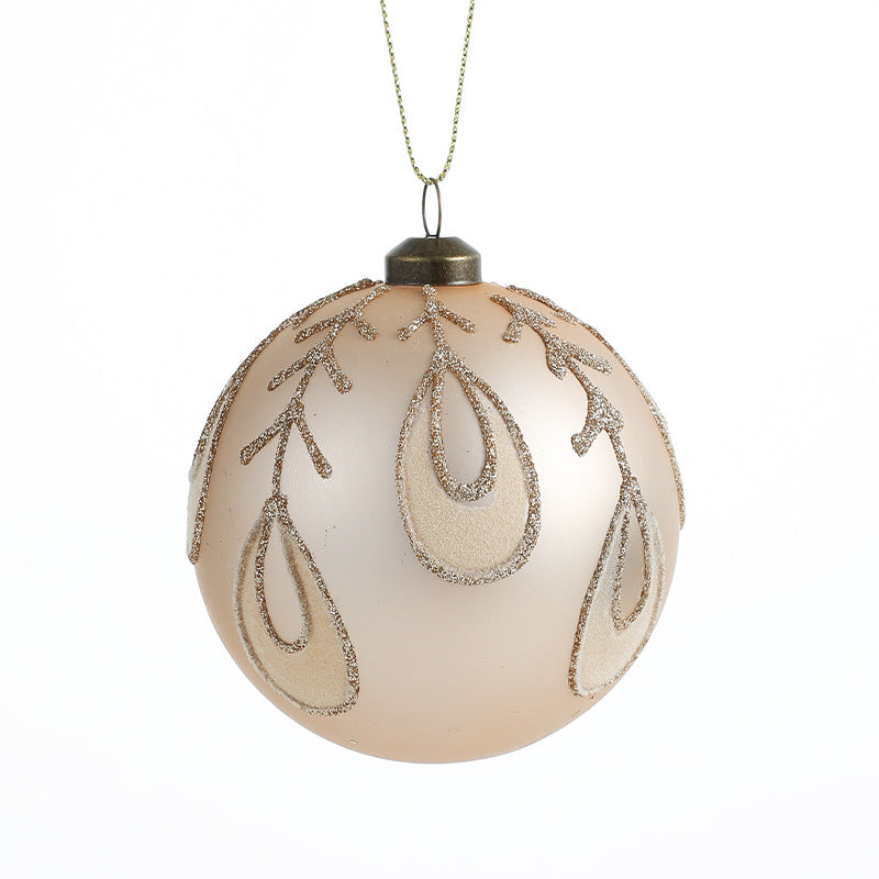 The Fluffy One Gold Metallic Textured Bauble Collection
